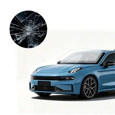 Highly elastic EPU glass shield film fits curved windshields