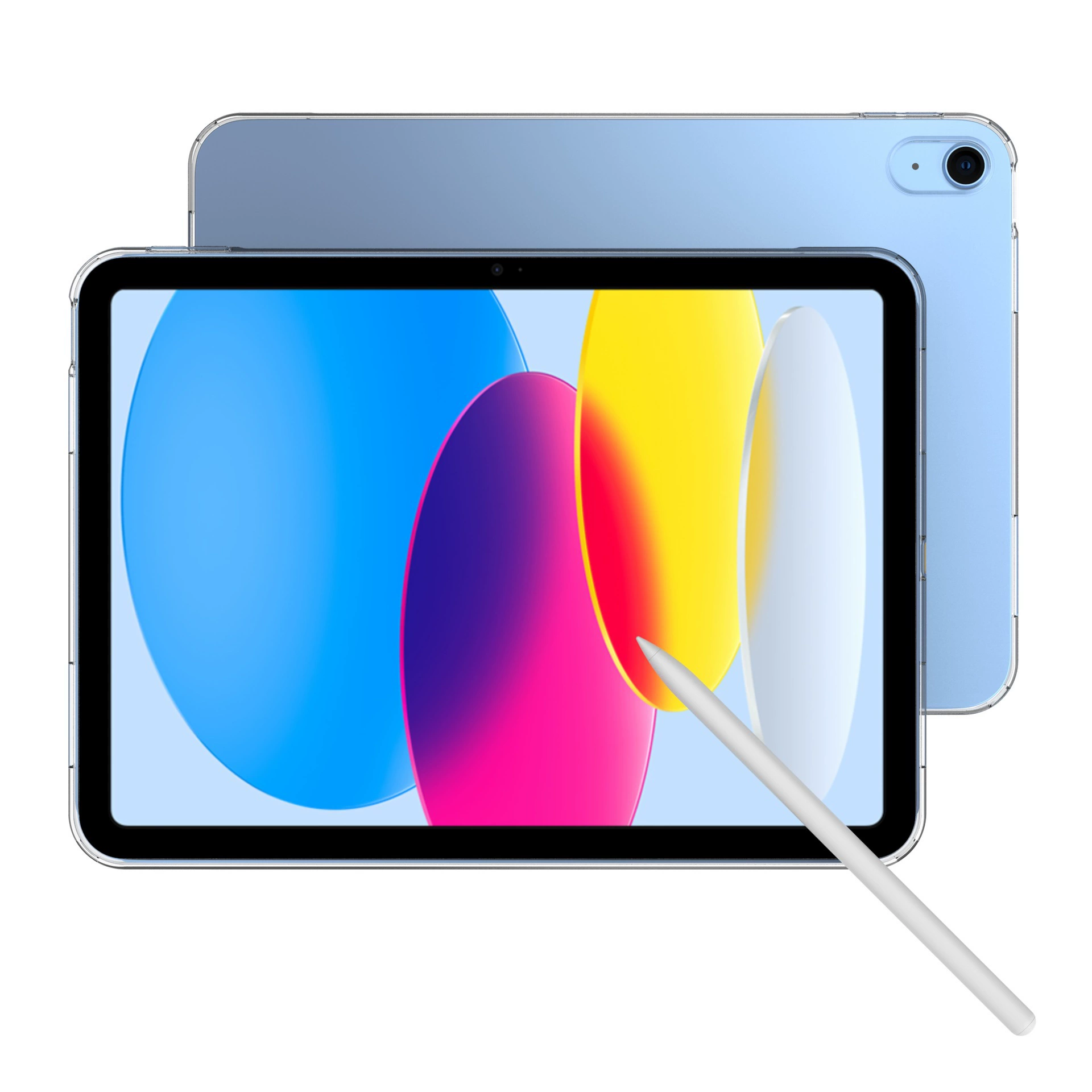 Подходит для нового iPad 2025 защитный чехол iPad11 10.9 Pro11 12.9 Прозрачный противоударный TPU мягкий корпус