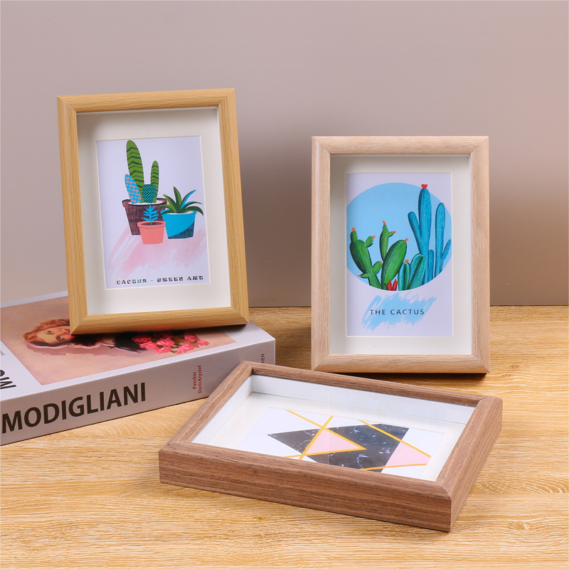 Wooden Hollow Photo Frame Empty Frame 5inch 6inch Small Photo Frames 8inch A4 Tabletop Frame with a Light Luxury and High-End Feel for Calligraphy and Cultural Creative Artwork Wooden Hollow Photo Frame Empty Frame 5inch 6inch Small Photo Frames 8inch A4 Tabletop Frame with a Light Luxury and High-End Feel for Calligraphy and Cultural Creative Artwork
