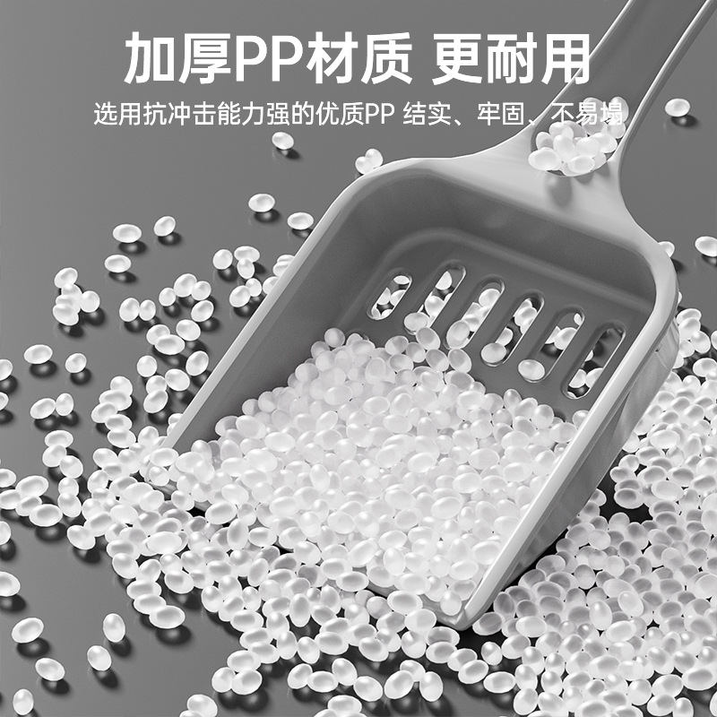 El fabricante emitió una caja de arena para gatos de gran tamaño personalizada para evitar salpicaduras externas.