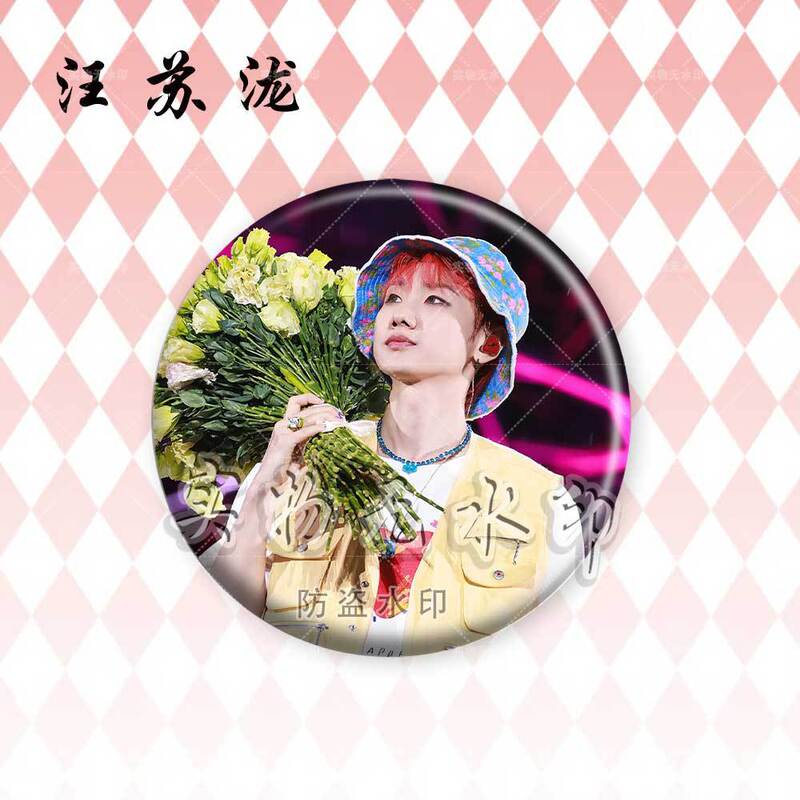 汪苏泷演唱会明星周边镭射吧唧徽章谷子周边粉丝应援胸针痛包挂件|undefined