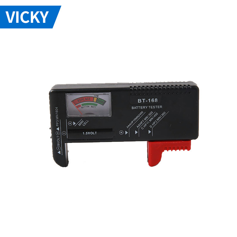 干电池测试器BT-168 指针数显干电池测量表电池电量电压检测器