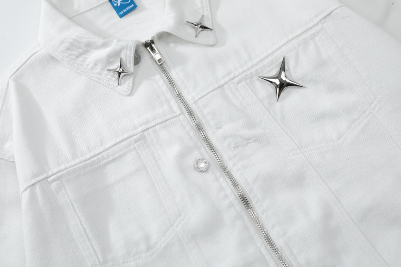 Title 11, Unisex Kot Ceket Hip Hop Tarzı, Bol Kesim Fermu...