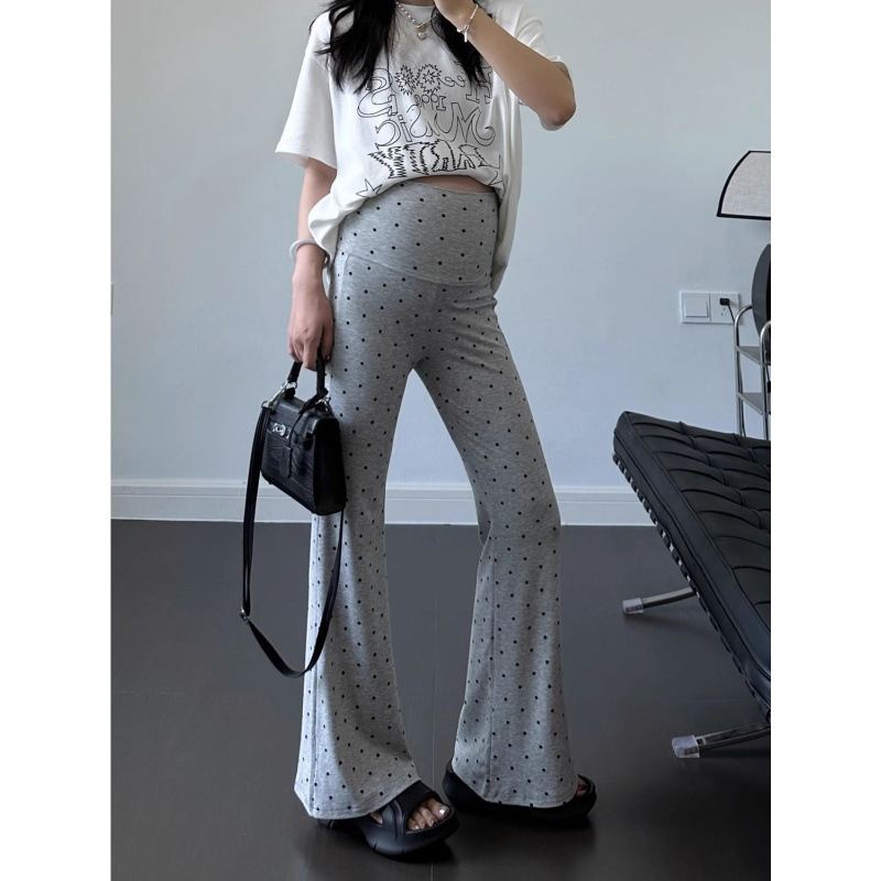 Maternity Pants Spring and Summer Style, Non-Tightening, 2025 New Flared Long Pants, Fashionable Slimming Versatile Leggings