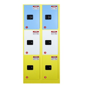 Sisbel chemical safety storage cabinet layered storage convenient and fast