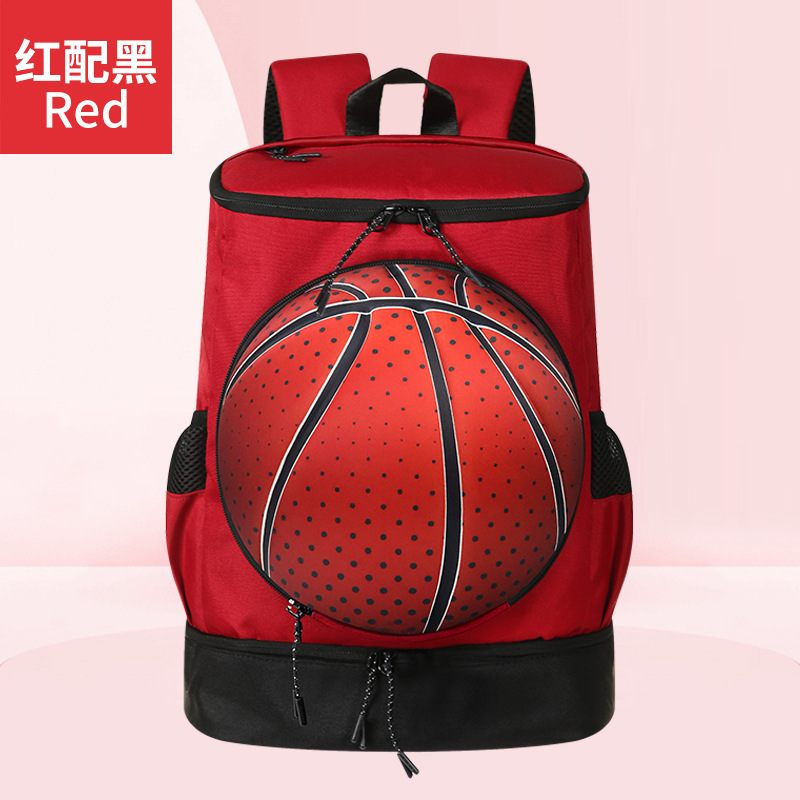 Mochila de fútbol para niños, bolsa de almacenamiento de baloncesto, bolsa de equipo de entrenamiento al aire libre de deportes multifunción de gran capacidad al por mayor
