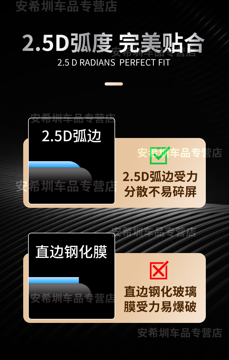 Suitable for 26 Models of Toyota Platinum 7 Central Control Navigation Glass Tempered Film Dashboard Display Screen Protective Film Gear Shift Panel