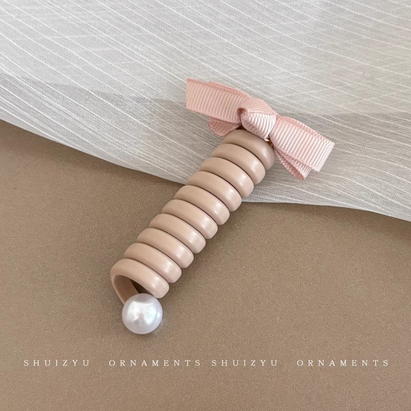 Lindo vestido de cuerda para el cabello rizado, estilo de primavera, artefacto de cabello trenzado sin costuras, línea telefónica recta, cuerda para la cabeza, temperamento, estrella, lazo para el cabello