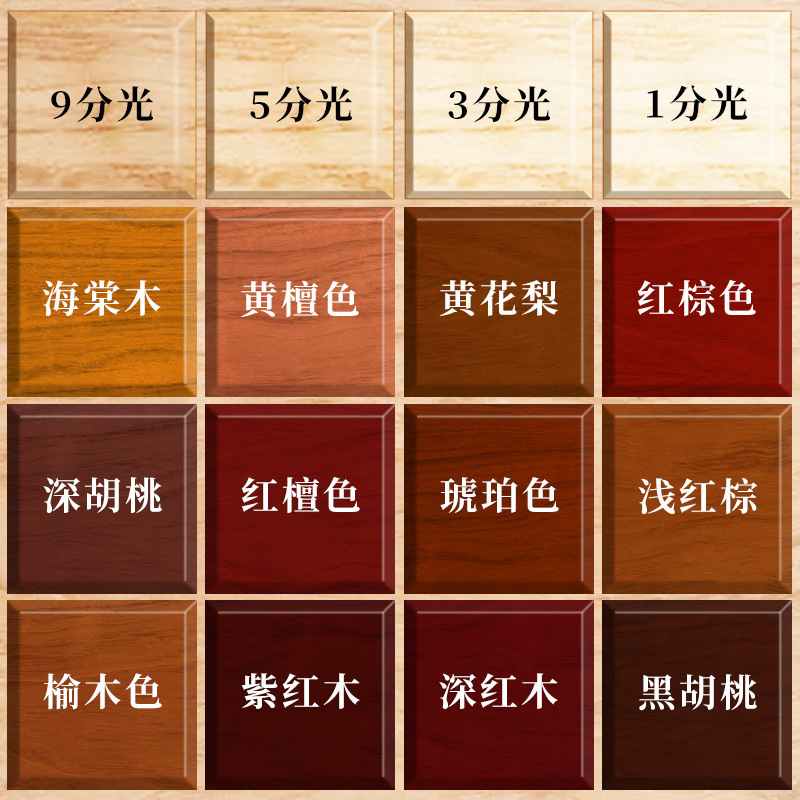 防腐木器漆木蜡油家具翻新木纹自喷漆实木用清漆防水透明油漆光油