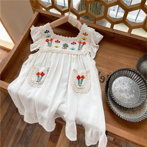 Summer cute children's sleevless dress