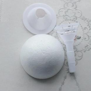 Flower Holder Handle DIY Handmade Foam Hemisphere Material Bridal Bouquet Making