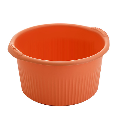 Household foot bath bucket heightened above the calf plastic foot basin massage thick foot bath artifact thermal insulation health care large deep bucket