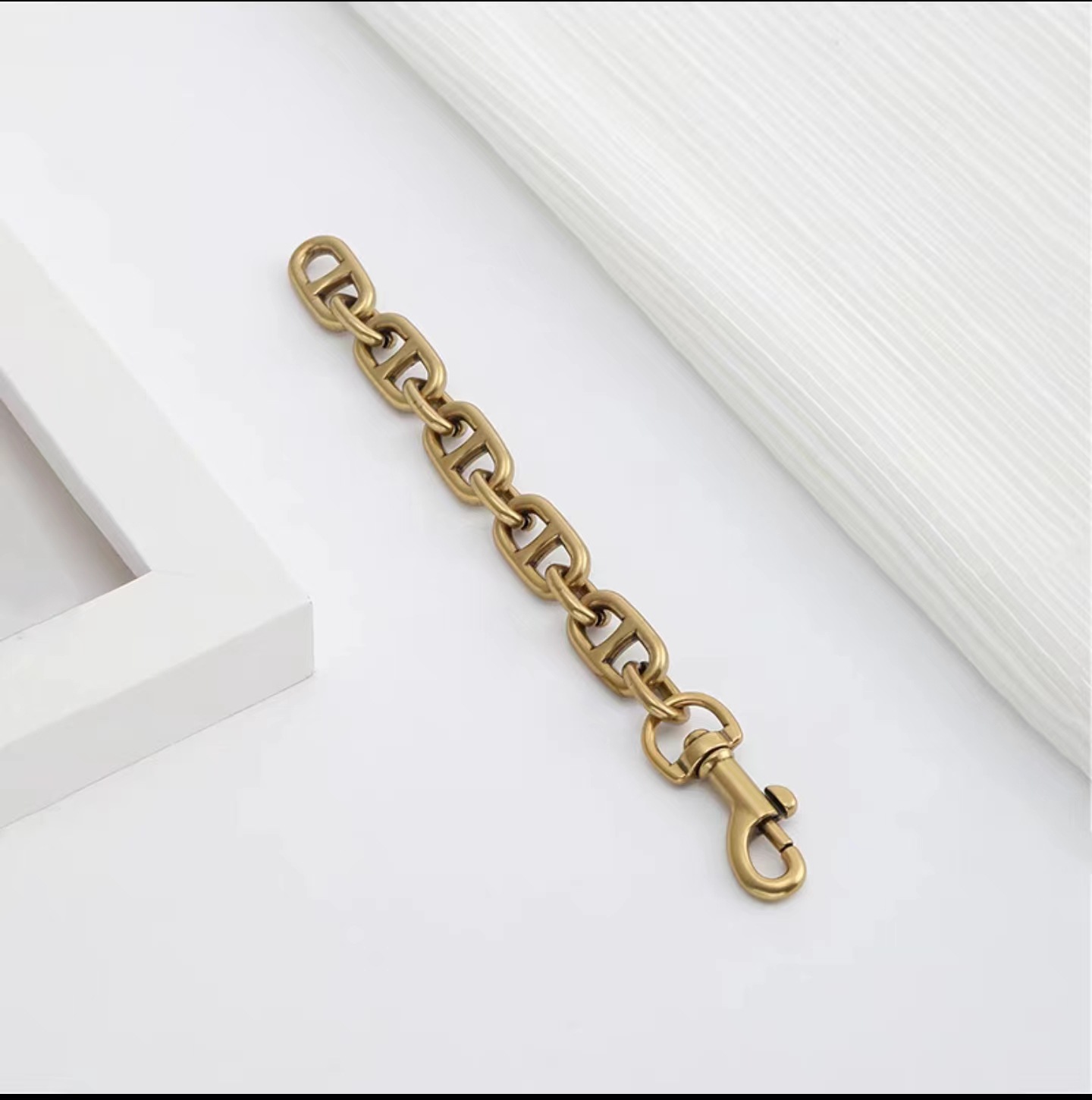 Creativo taller hecho a mano kou chi cadena de extensión correa de hombro accesorios bolsa de transformación cadena corta presbicia cambio cadena de la axila bolsa de la cadena