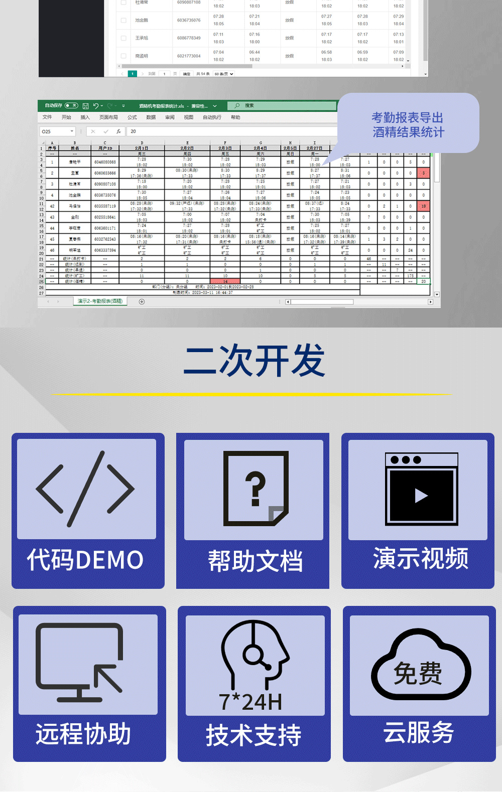 人脸识别酒精检测一体机