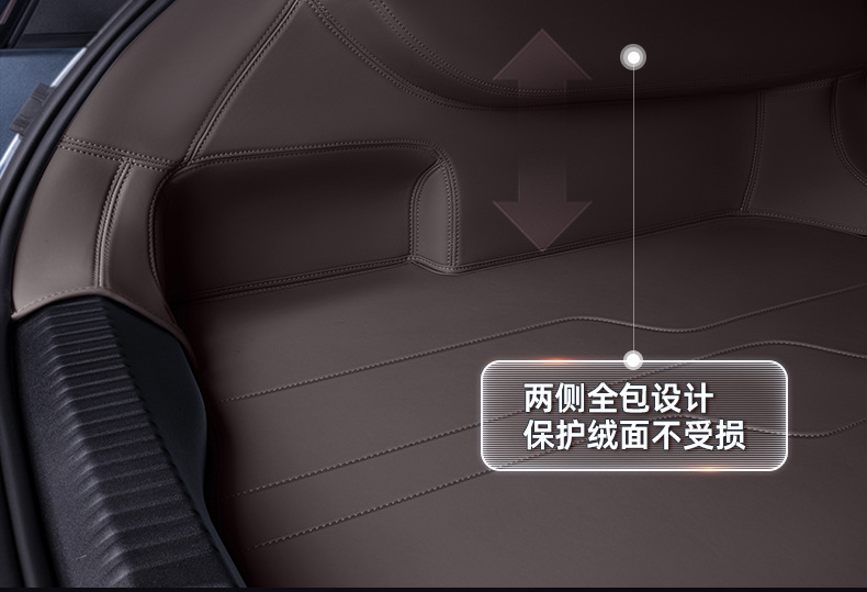 Dedicated to BYD Han trunk mat fully surrounded by 25 tail box mat DM-i glory version EV a generation of hair