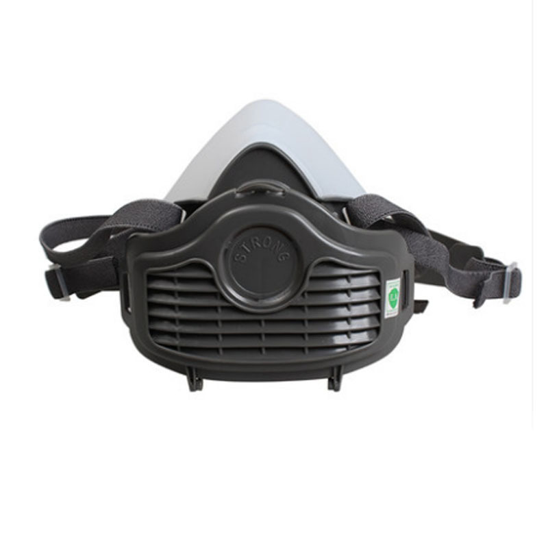 思创ST-1080防尘防雾霾口罩防pm2.5防工业粉尘打磨装修硅胶半面罩