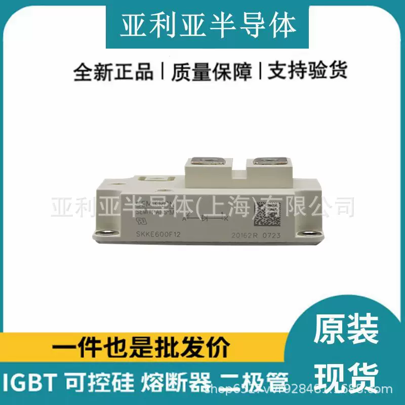 快恢复二极管 晶闸管 电子元器件 SKKE600-16 SKKE600F12原装原厂