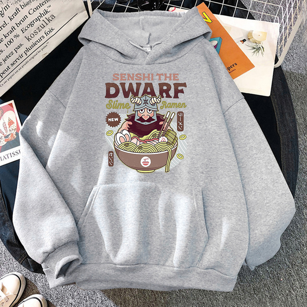 Delicious in Dungeon Dwarf Chef Slime Ramen Hoodie Women