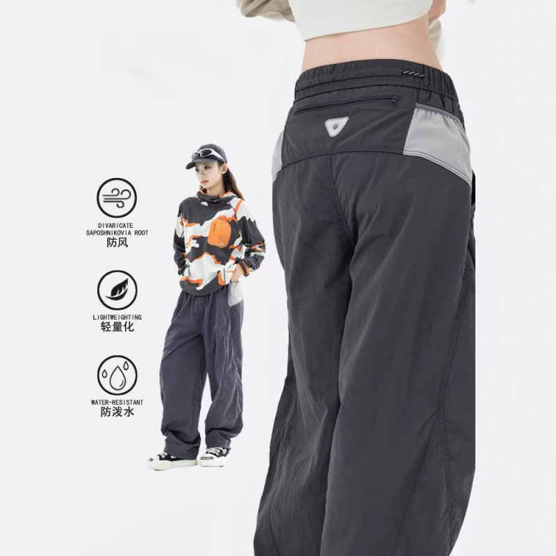 Outdoor Sports Lightweight Quick-Dry Paratrooper Pants Water-Resistant Wide-Leg Scimitar Pants Workwear Functional Hiking Mountaineering Pants