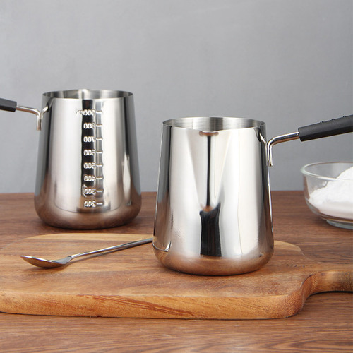 Special pot for boiling sugar, chocolate butter, melting pot, pouring oil on noodles, hot oil small pot, mini burning oil small pot, drenching oil pot