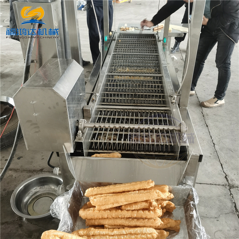 空心油条油炸机 波轮式油条全自动油炸机 面食油条电炸锅