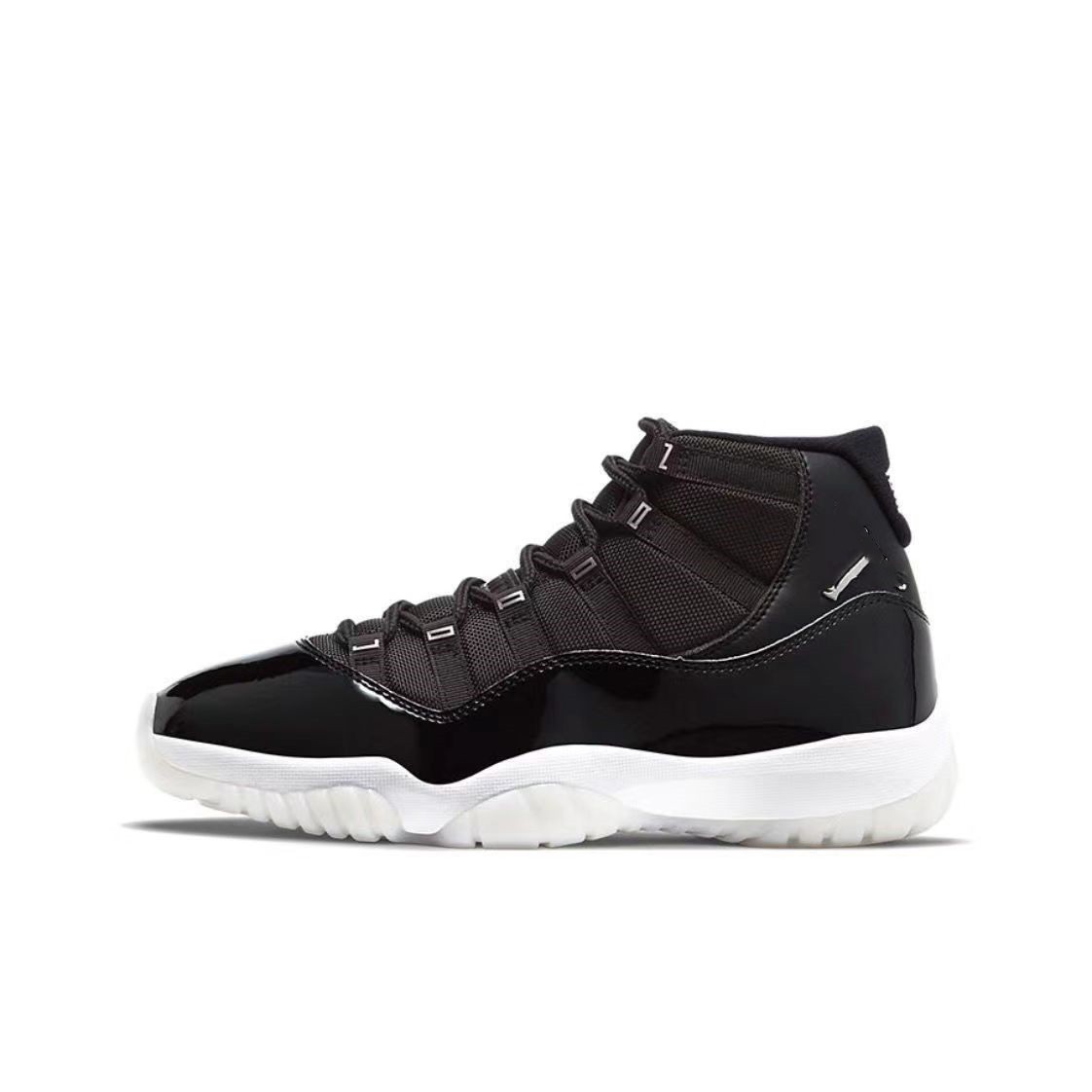 Chunyuan aj11 el rey del diablo Joe11 negro, blanco y rojo, alto nivel, cielo, estrella Kang, botón negro, rojo, otoño y invierno, nuevas zapatillas deportivas para hombre