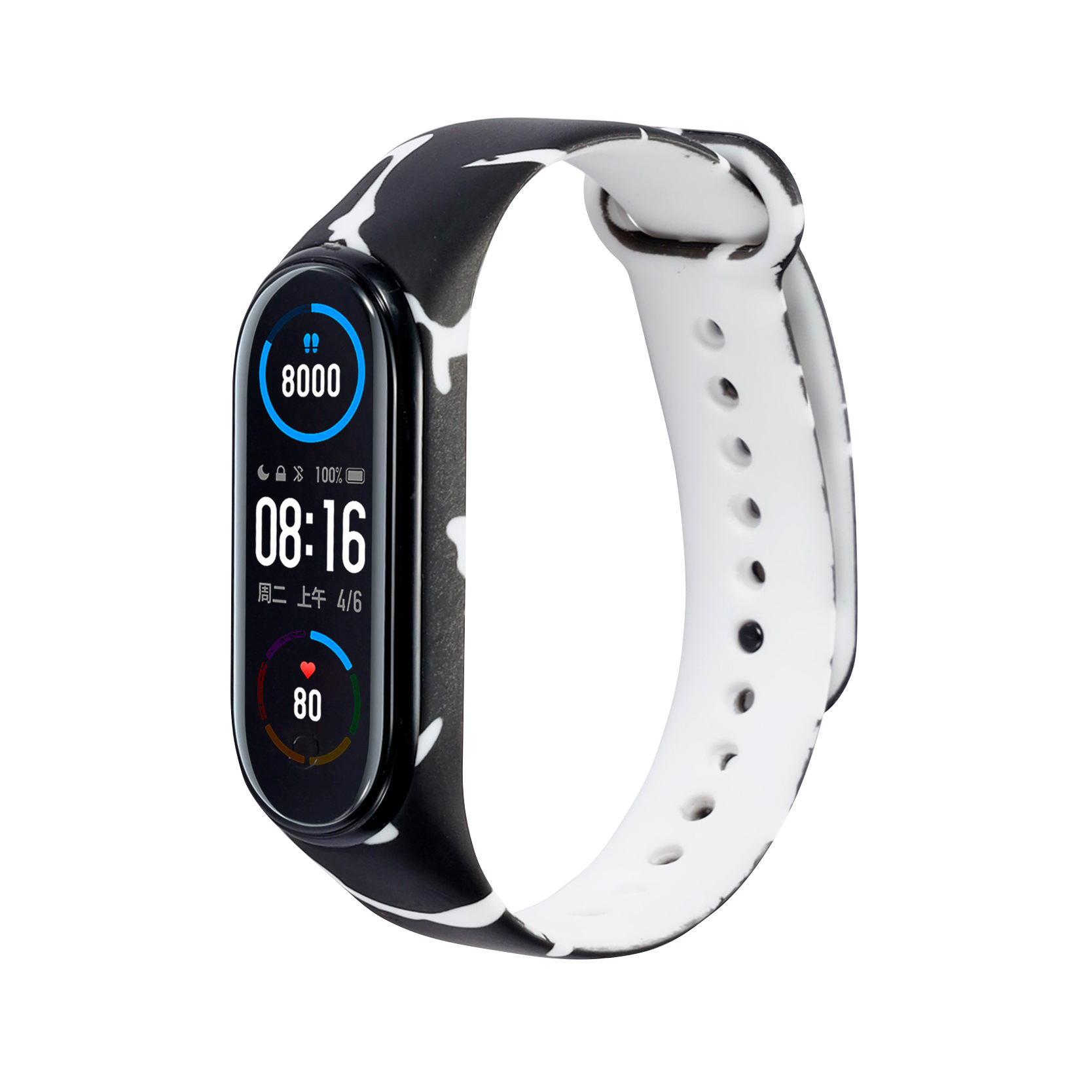 Suitable for Xiaomi Mi Band 5/6/7/8/9 strap carbon fiber pattern 3/4…