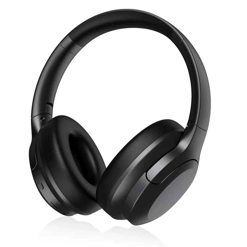 Накладная Bluetooth-гарнитура с ANC и ENC, низкая задержка, гибридное шумоподавление, односторонняя подача