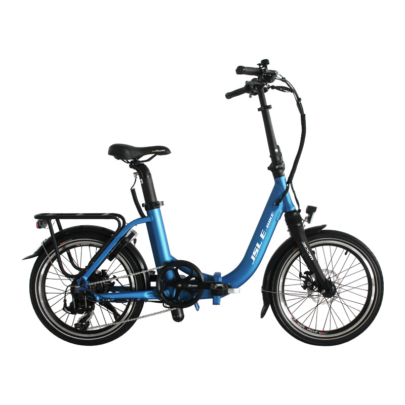 (Only for Export) 20inch Aluminum Alloy Folding Frame Seat Tube Battery City Commuter Electric Bicycle