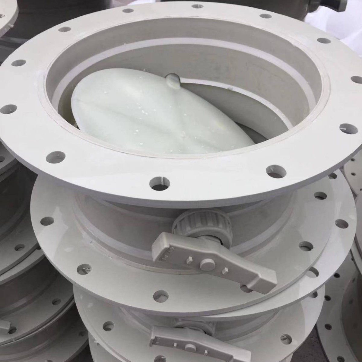 PP弯头弯管法兰耐腐蚀按要求生产