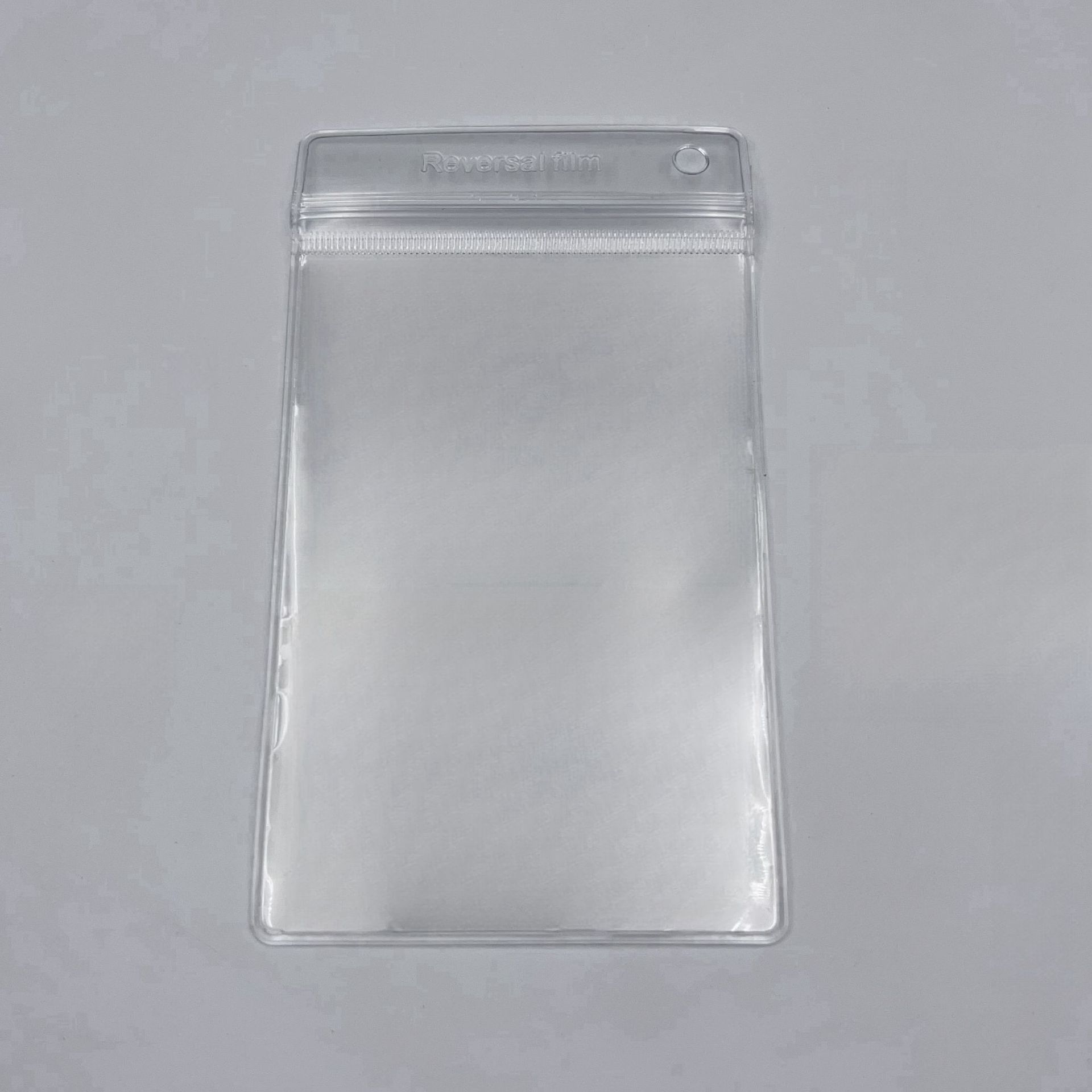 Bolsa de sello transparente de PVC agujero parcial engrosado llave colgante joyería bolsa de sellado de almacenamiento agujero colgante exhibición bolsa de sellado