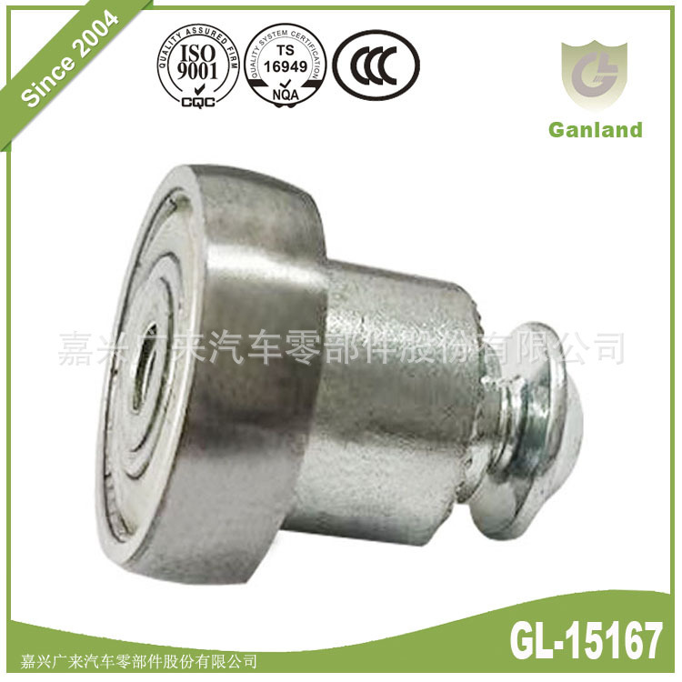 Gl-15167 Curtain Cart Pulley Bearing Track Pulley Iron Wheel Metal Roller Iron Roller for Soft Top Cart Box Gl-15167 Curtain Cart Pulley Bearing Track Pulley Iron Wheel Metal Roller Iron Roller for Soft Top Cart Box