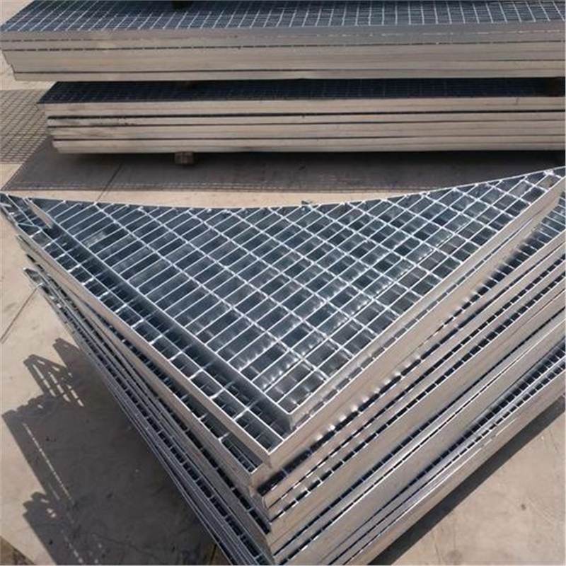 山东莱芜热镀锌钢格栅板洗车房地沟车库下水道排水沟盖板网格板平