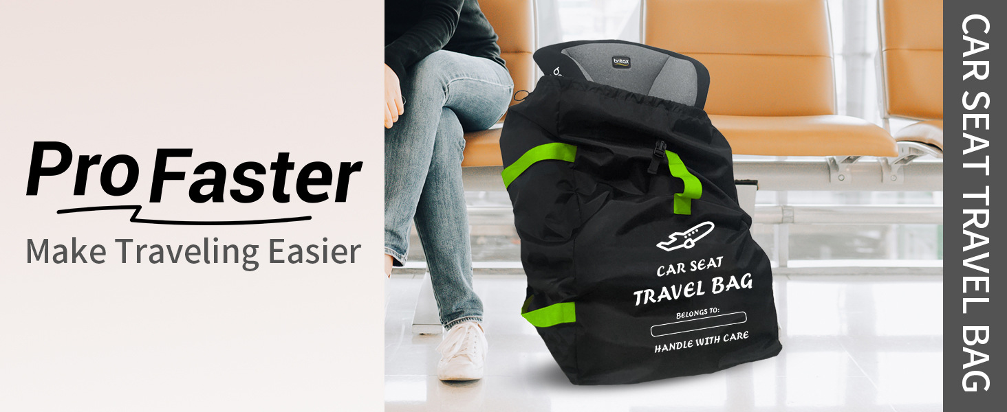 Kindersitz-Reisetasche Flugzeugtasche Kinderwagentasche Aufbewahrungstasche Korb Staubbeutel