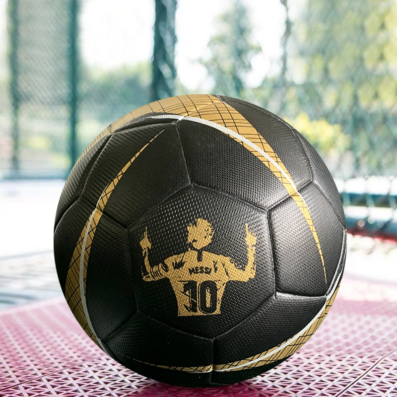 Modelo Messi oro negro / No. 5 [Fútbol de competición de alta calidad]