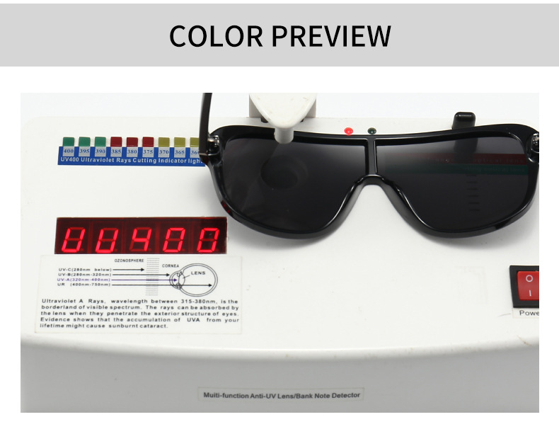 Men's Polarised Square Sunglasses Classic Driving Glasses_voghion.com