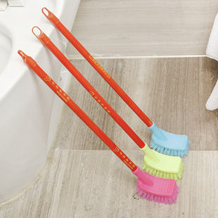 Source wooden pole handle square toilet brush long handle toilet brush toilet cleaning toilet brush Yiwu spot wholesale