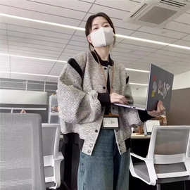 飞行员夹克短款2024新款春秋季冷淡系慵懒风棒球服chic早春外套女