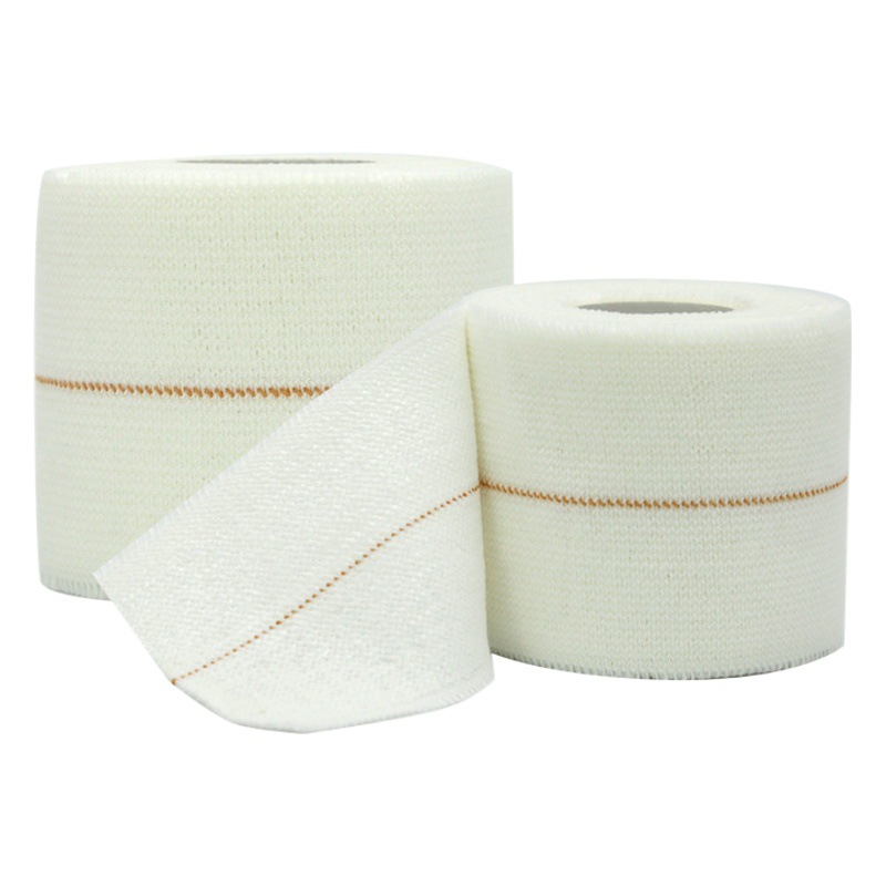 Un lado adhesivo pesado vendaje elástico tobillo elástico cinta deportiva muñeca y rodillera vendaje fijo