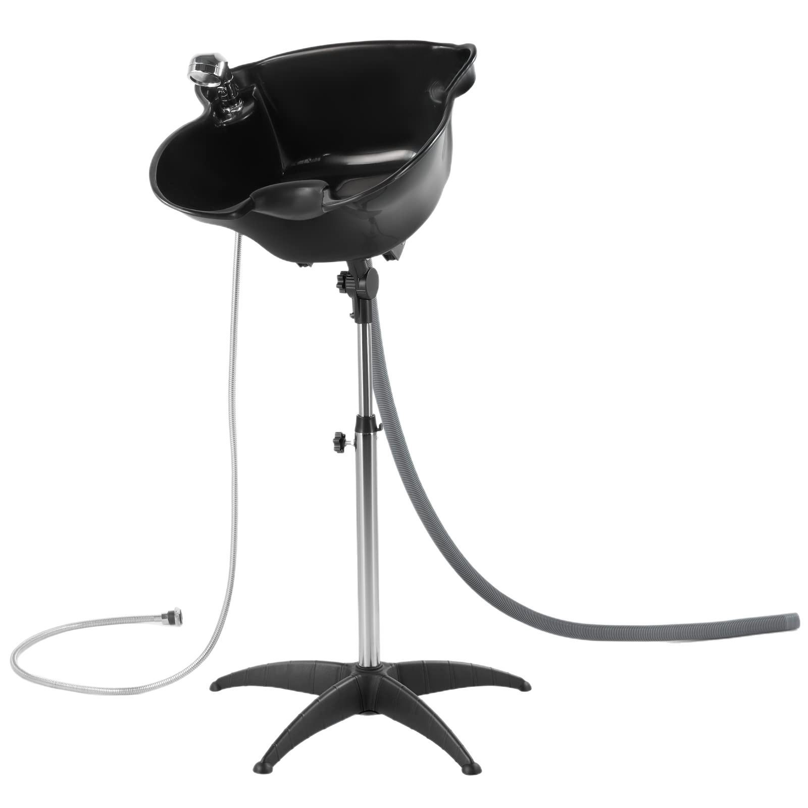 Transfronterizo móvil vertical lavabo belleza salón de belleza elevación ajustable fácil de sentarse lavabo fábrica al por mayor