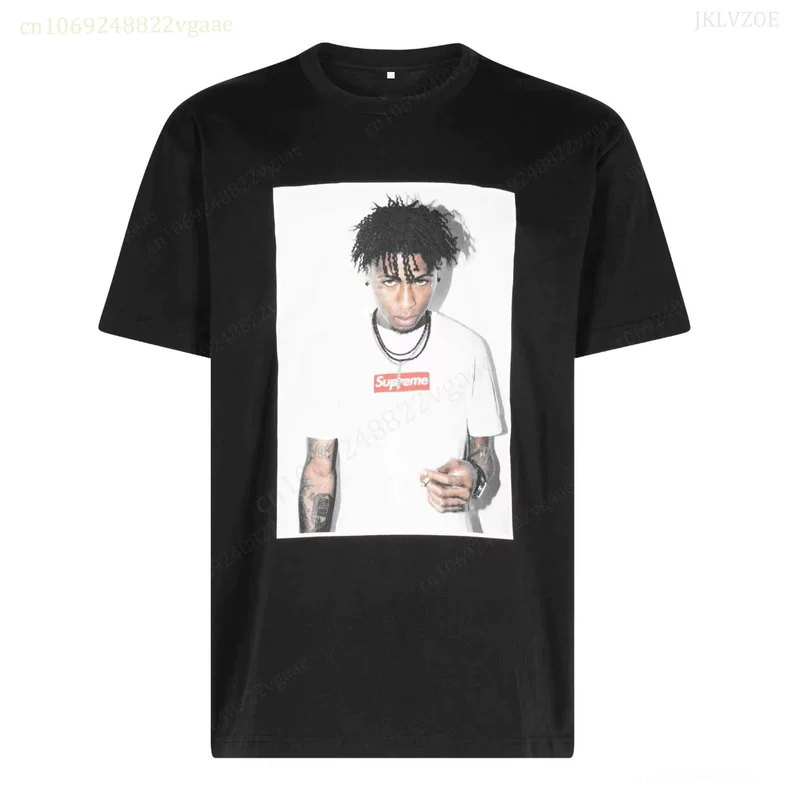 2025 летняя роскошная брендовая футболка NBA Youngboy Women T Shirt Men Short