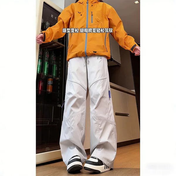 2026 Autumn Softshell Functional Casual Pants for Men and Women, Windproof and Waterproof Outdoor Hiking Pants for Men