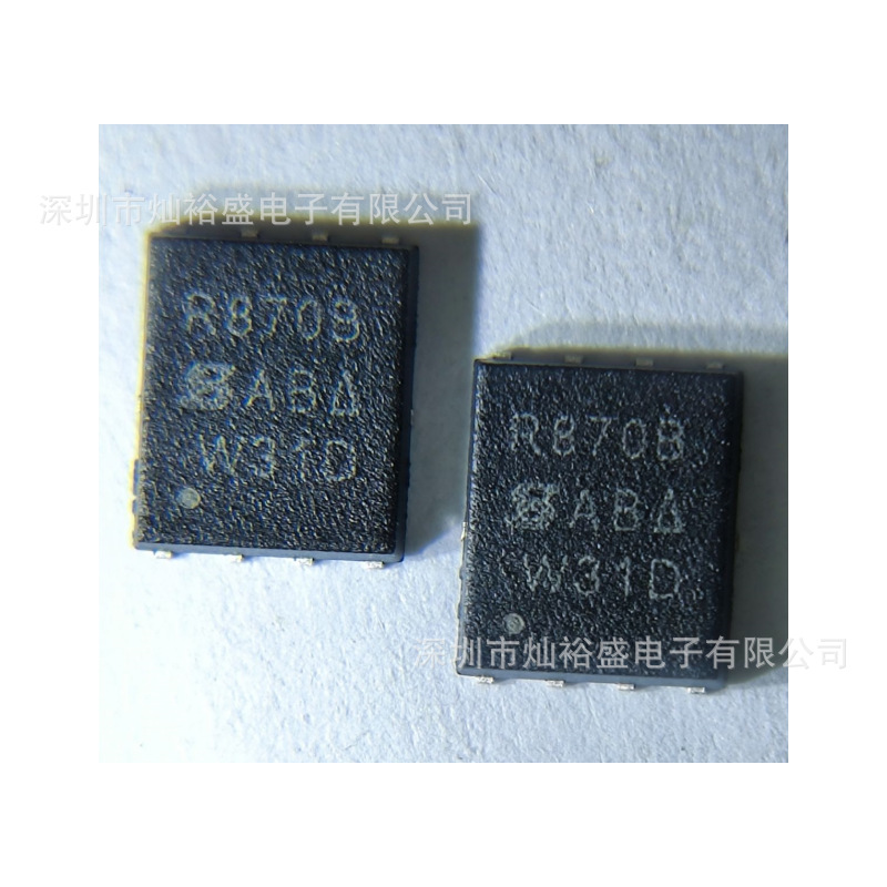 SIR870BDP-T1-GE3 丝印R870B 场效应管DFN56-8 SIR870BDP 贴片MOS