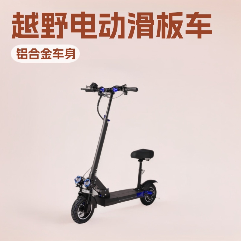 10inch Two-Wheeled Explosion-Proof Rideable Off-Road Foldableable Electric Scooter for Adults