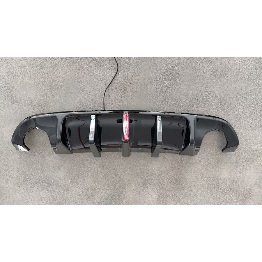 Suitable for Infiniti Q50L Models from 2014-2022, Modified Rear Lip Surround with Vertical Light Design
