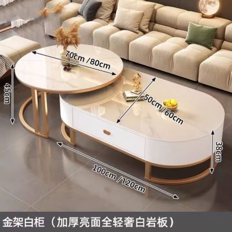 +업그레이드 [골드 프레임 화이트 캐비닛] 스노우 마운틴 화이트 슬레이트 + 스노우 마운틴 화이트 슬레이트++