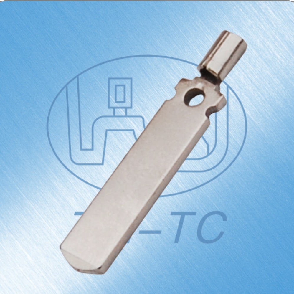 32.3中规插片圆管尾型1.45*6.25*32.3电源线