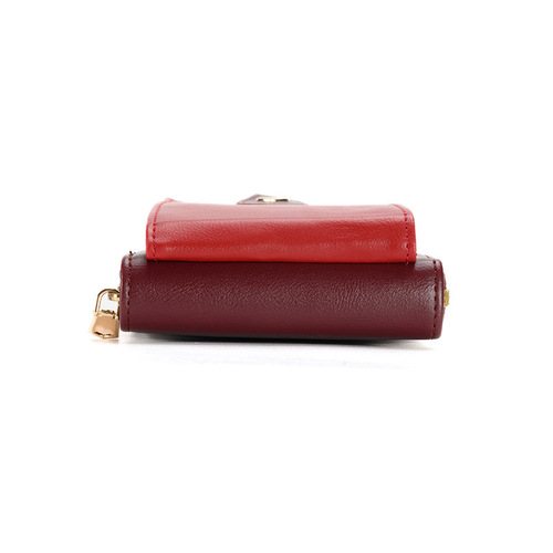 2024 spring new color matching mobile phone bag, vertical wallet, women's single shoulder crossbody bag, multifunctional small shoulder bag
