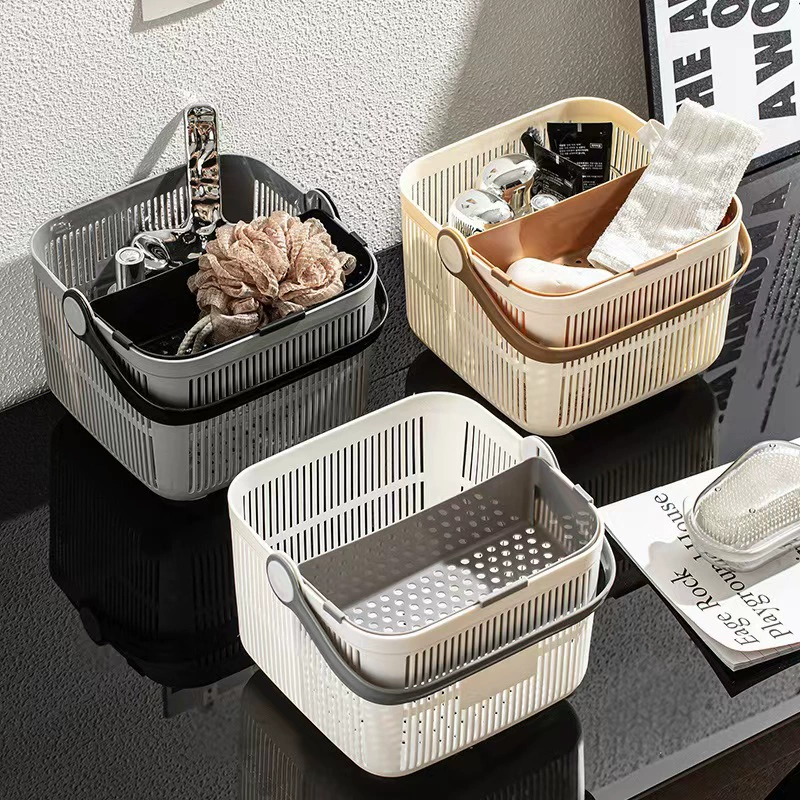 Оптовая продажа корзина для купания сухой и мокрый отделенные студенческие туалетные принадлежности