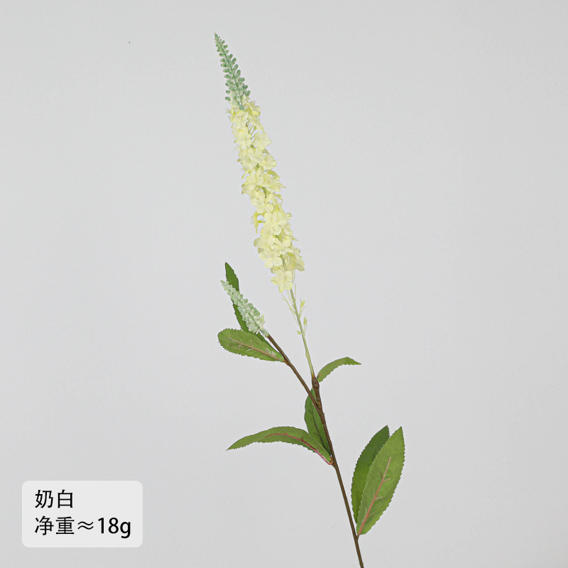 模擬造花、ススキ、セージ、一枝ススキ、リビングルームの家庭用家具、ラベンダー小麦の穂の花束、フラワーアート|undefined
